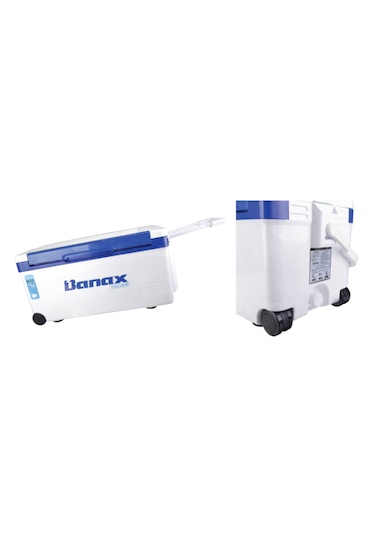 Banax Cooland 35lt Tekerlekli Buzluk 2202 Beyaz