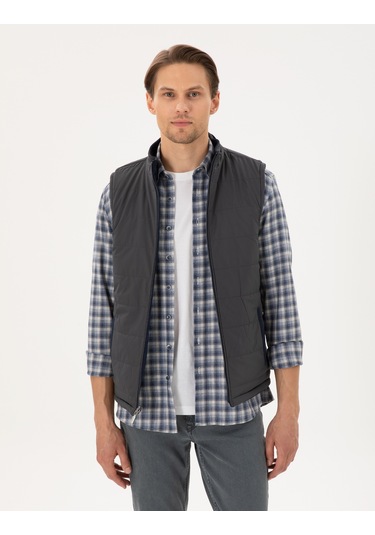 Pierre Cardin Erkek Lacivert Deri Mont-kaban 50300554-200 Lacivert