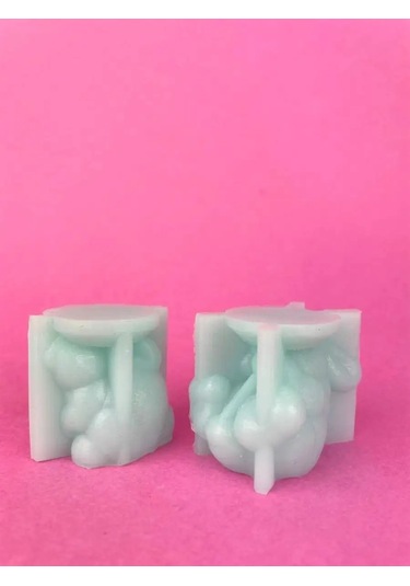 K3dp Pasha Çikolatası İçin Silikon Şekillendirme Kalıbı Tavşan No.2 168780804 Diğer