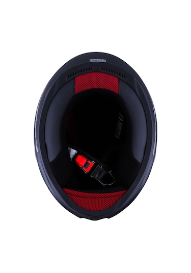 Ls2 Rapid Siyah Vizörlü Kapalı Motosiklet Kaskı Mat Siyah