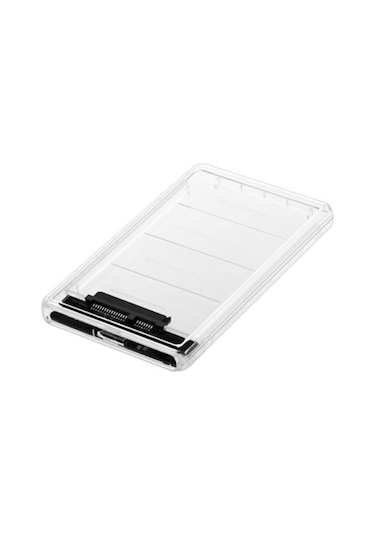 2.5 Hdd Kutusu Usb 3.0 Sata Harddisk Kutu - Şeffaf