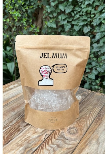 Jel Mum 1kg Şeffaf