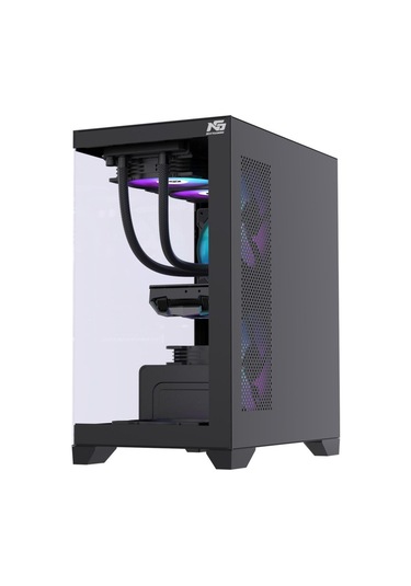 Orion Elite 4x Tuştan Değişen Rgb Fanlı M-atx Boş Bilgisayar Kasası Siyah