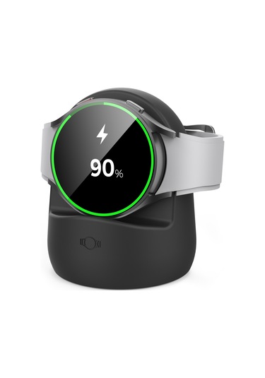 Ahastyle Pt181 Galaxy Uyumlu Watch 3/4 / Aktif / Aktif 2 Siyah İçin İzle Silikon Şarj Standı