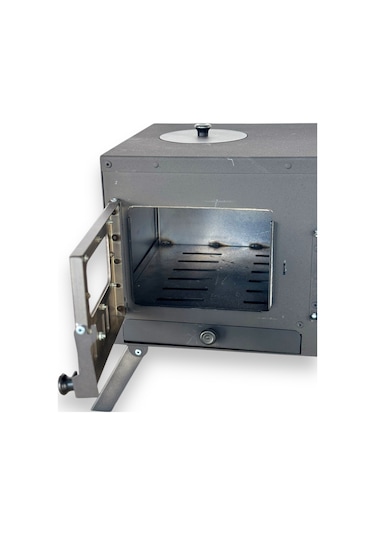 Katlanır Ayaklı Kuzineli Kamp Ve Çadır Sobası - Ful Set Çantalı