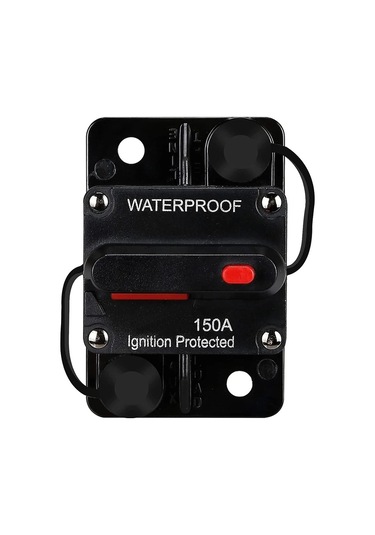 Obus Karavan Dc Sigorta 150 Amper Waterproof Otomatik Sigorta