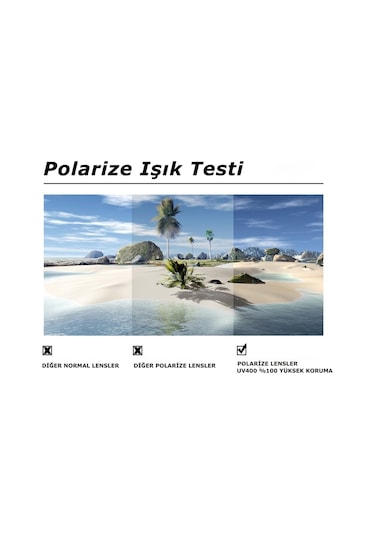 Polarize Pilot Güneş Gözlüğü Raptor 105 Medium Altın Gözlük Siyah Cam Diğer