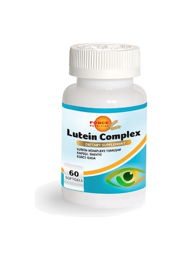 Force Nutrition Lutein Complex 60 Yumuşak Kapsül