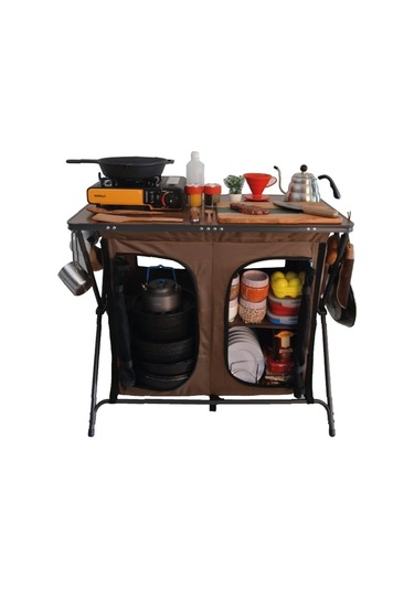 Campout Çift Kapılı Kamp Mutfağı