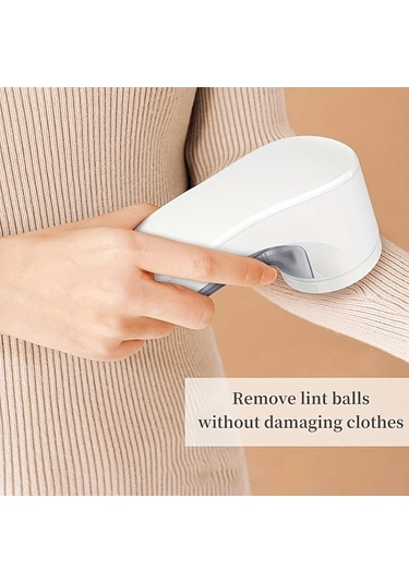 Lumaworld Pembe 3 Bıçaklı Usb Tüy Toplama Makinesi, Hızlı Kumaş Bakımı Pembe