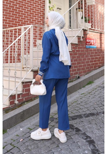 Ribana Detaylı Takım İndigo I Ndigo