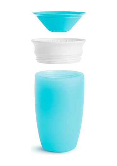 Munchkin Mucize 360° Alıştırma Bardağı, 12 Ay+, 296 ML Mavi