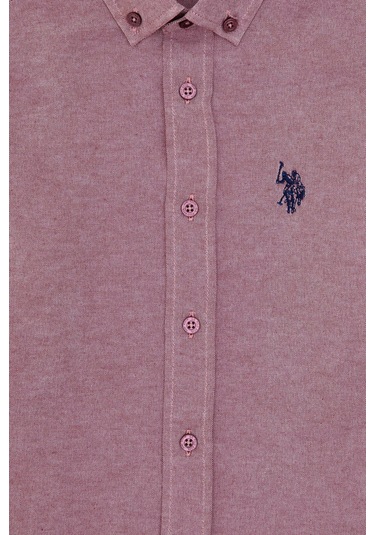 U.s. Polo Assn. Erkek Çocuk Plum Gömlek Basic 50316801-vr177 New Plum