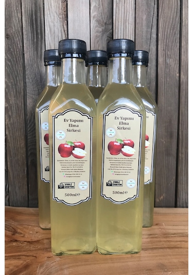 Mustafa Baloğlu Organik Ev Yapımı 3 Yıllık Elma Sirkesi 500 ML