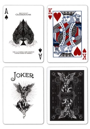 Bicycle Guardians Poker Oyun Iskambil Kartı Kartları Destesi