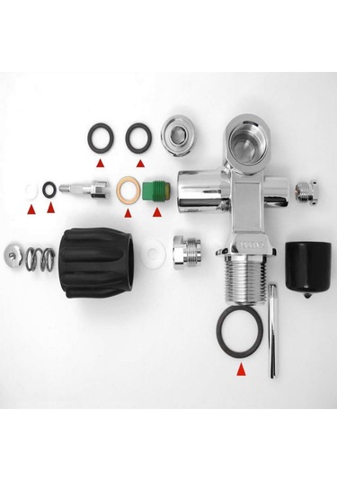 Homyl Tüplü Dalış Tankı Valfı K Valfi Yeniden Oluşturma