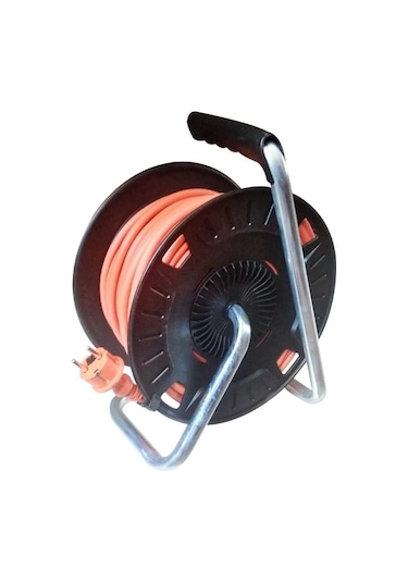 Bylion 3x2,5 Ttr 50 Metre Kablolu Plastik Kablo Makarası 50 M