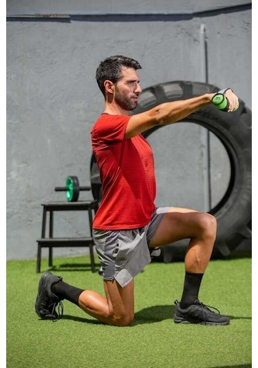 Slazenger Tutacaklı Neopren Dambıl 2 Kg + 2 Kg