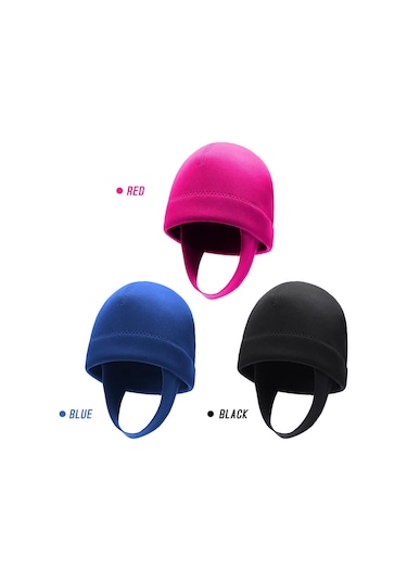 Moveevo 2mm Neopren Denizcilik Şapka Kızıl M: Güneşten Koruma, Isı Sağlama, Kulak Koruması - Snorkeling, Sörf, Yüzme İçin Beyaz