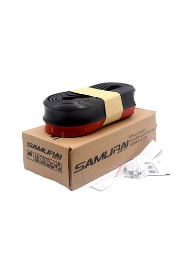 Geeroyoo 2.5m Evrensel Araç Bumper Koruyucu - Tpvc Malzeme, Kolay Kurulum, Ön/arka Bumper Ve Yan Etekler İçin