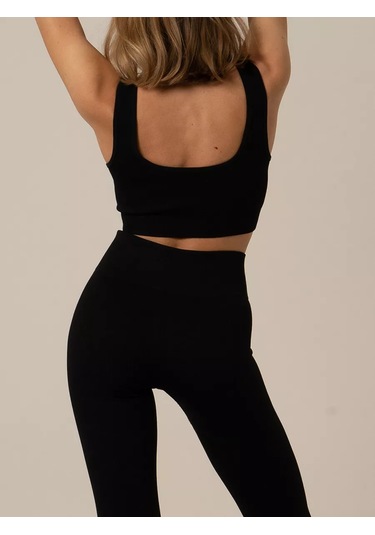 Sima-lend & Sangh Ribanalı Spor Sütyen Fitness İçin 175866584 Siyah