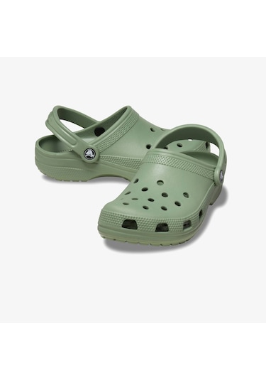 Crocs Classic Clog Terlik Unisex Yeşil Terlik Düz 10001 Yeşil