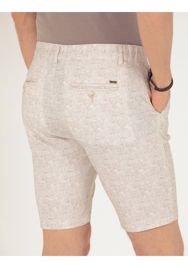 Pierre Cardin Erkek Bej Şort / Bermuda 50264882-vr011 Bej