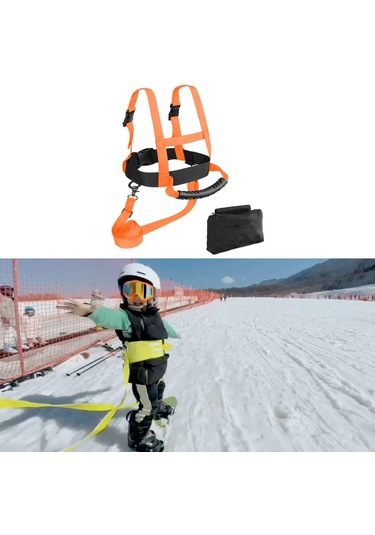 Dolıty Snowboard Eğitimi Yeni Başlayanlar Için Çocuk Turuncu Turuncu