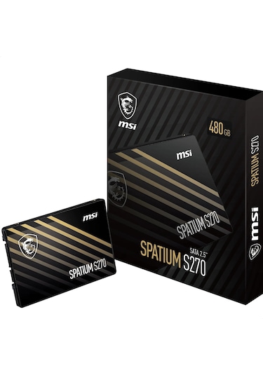 Msı Ssd Spatıum S270 Sata 2.5" 480gb R:500 W:450