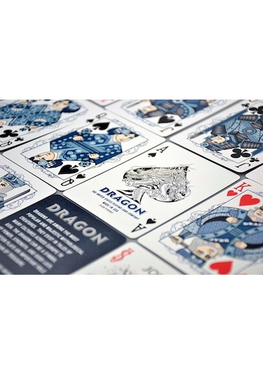 Bicycle Dragon Oyun Kağıdı Koleksiyonluk Cardistry Kartları Deste