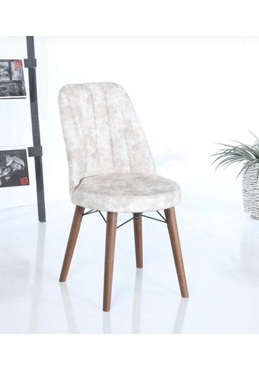 Yonga Concept Karegold Sandalye 2 Adet Krem