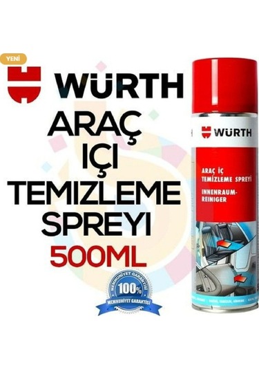 Araç İçi Temizleme Spreyi Araç İçi Temizleme Spreyi 500ml