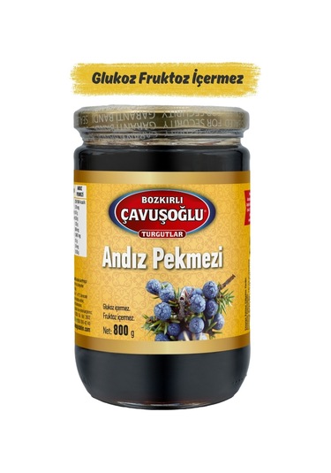 Bozkırlı Çavuşoğlu Andız Pekmezi Cam Kavanoz 800 G