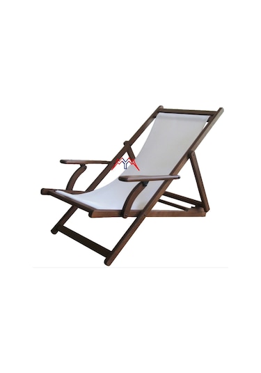 Motoryagmarket Belek Kademeli Ahşap Set: 2 Adet Şezlong + Sehpa