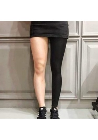 Kadın Siyah Orjinal Inceltici Korse Tayt SiYAH