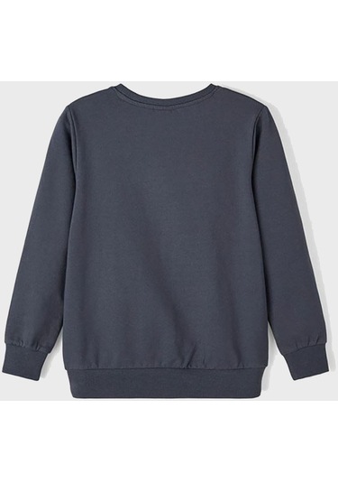 Name İt Erkek Çocuk Bisiklet Yaka Sweatshirt 13221205 001 Antrasit