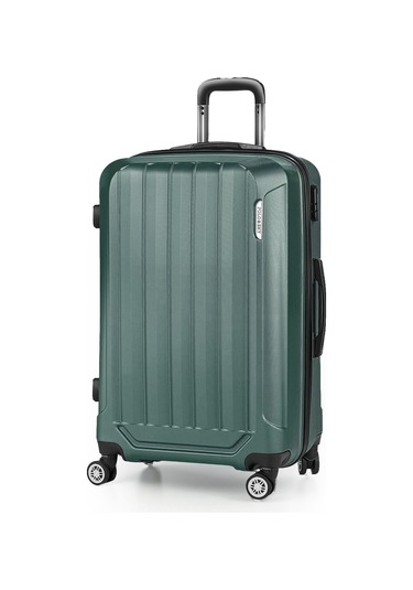 Polo&sky Spring Model Haki Renk Orta Boy Valiz Bavul Haki