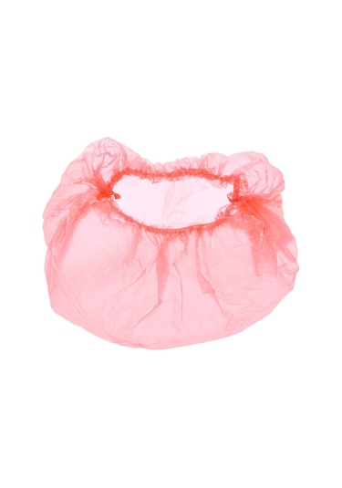 Xindoker 100 Adet Tek Kullanımlık Plastik Şapka - Saç Koruyucu, Su Geçirmez, Esnek Tabanlı - Duş, Spa, Restoran Ve Sağlık Ortamları İçin Diğer