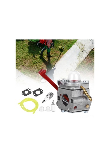 Geeroyoo Homelite Ut-33600a 26cc Çim Biçme Makinesi İçin Dayanıklı Alüminyum Karbüratör Seti Ehcps 0264at 0264of Uyumlu