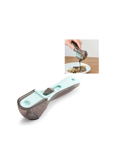 Sones Mutfak Aleti Plastik Ölçü Kaşığı Ayarlanabilir Pişirme Aleti Ölçü Kaşığı