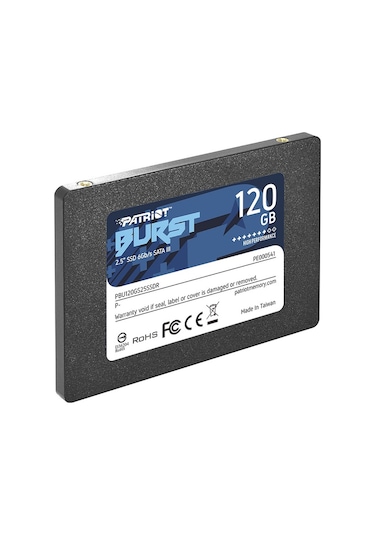 Patriot Burst PBU120GS25SSDR 2.5" 120 GB SATA 3 SSD