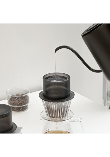 Suntek Kahve Filtresi Süzgeci Mutfak Kafe Ev Için Siyah