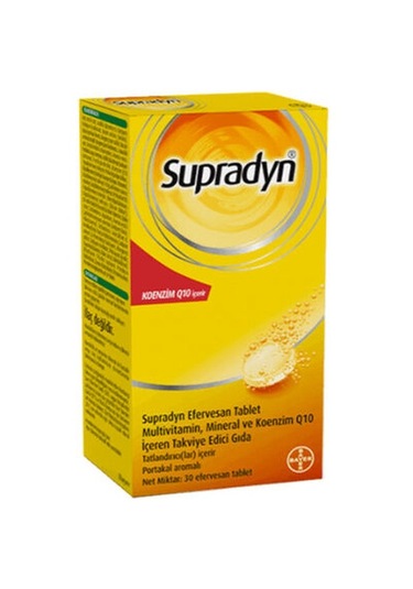 Supradyn Koenzim Q10 30 Efervesan Tablet