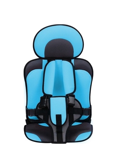 Wondernest Araba Taşınabilir Çocuk Koltuğu, 54x36x25cm Açık Mavi Gri Bebek Oto Koltuğu