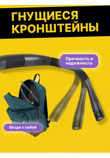 Roma Kablosuz Okuma İçin Boyun Lambası 167087938 Siyah