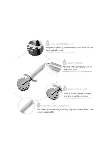 Createtech Yumuşatma Ulzyvf Profesyonel Paslanmaz İhale İçin Haddeleme Etler Et Çözümü Çelik Çekiç Aracı - Kc