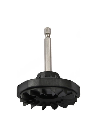 Kangvka Letoyo Elektrikli Tornavida Ucu Ve İp Sargı Aleti - Çift Fonksiyonlu Lure Balıkçılık Aksesuarı Siyah