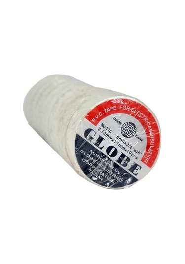 Beyaz Elektrik Bantı -elektrikçi Bant 10 Adet Elektrik Bandı