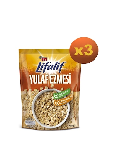 Eti Lifalif Yulaf Ezmesi 3 x 500 G