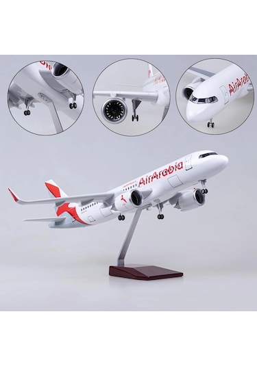 1/80 Ölçekli Airbus A320 Air Arabia 47 Cm Model Uçak
